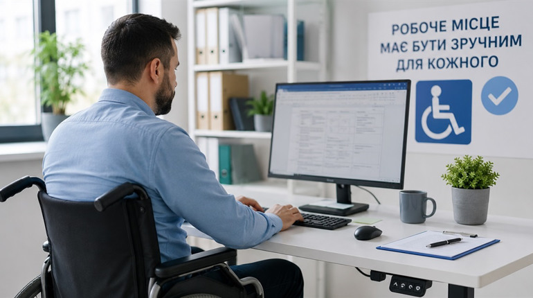 У Городку роботодавці можуть отримати гроші за облаштування робочого місця для людини з інвалідністю