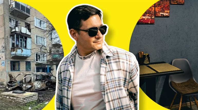 "Не можна жити минулим": Ярослав Кійко з Курахового відкрив кав'ярню "Little Italy" у Жовтих Водах