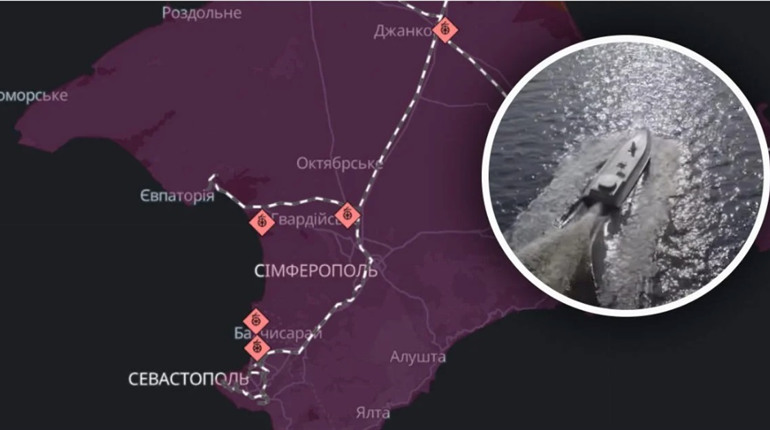 Крим здригнувся від вибухів: українські морські дрони атакували Севастополь