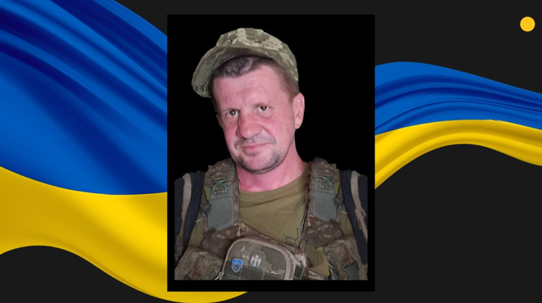 Під час обстрілу на Бахмутському напрямку загинув військовий із Сарненського району