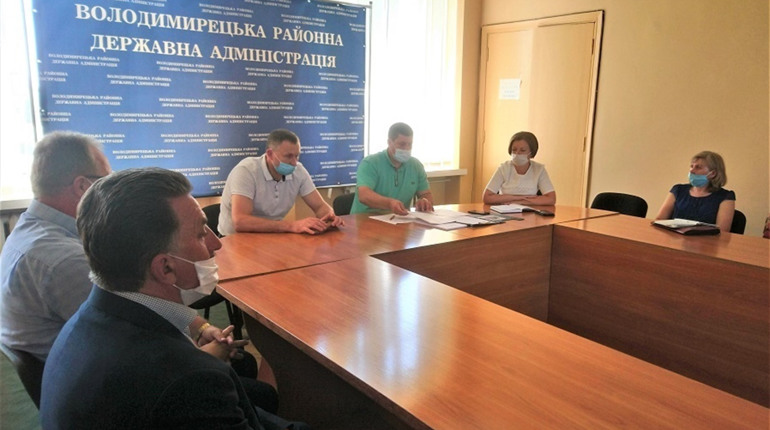 Обговорили коронавірус на Володимиреччині: ситуація не критична, але, на жаль, – погіршується