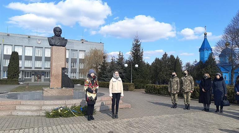У Володимирці вшанували пам’ять Тараса Григоровича Шевченка