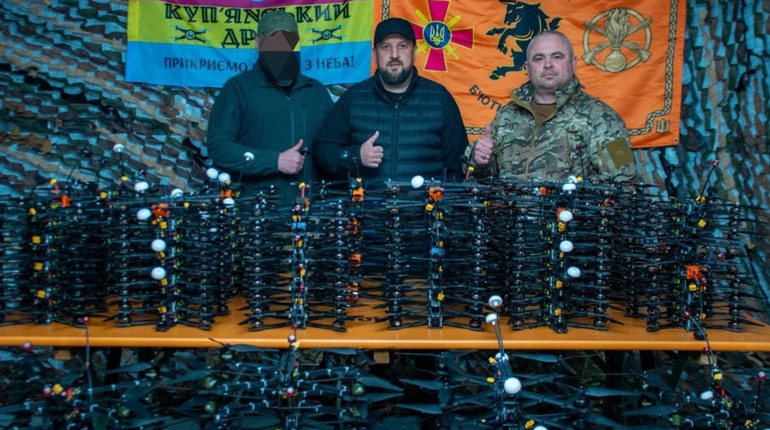 Силам оборони передали вже 2160 FPV-дронів у межах платформи "Куп’янський дрон"