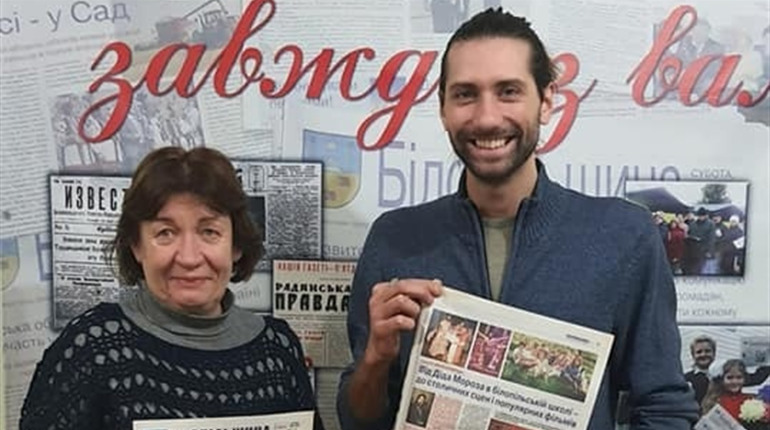 Актор, фотограф, викладач - усе це  про нашого земляка Сергія Волосовця!
