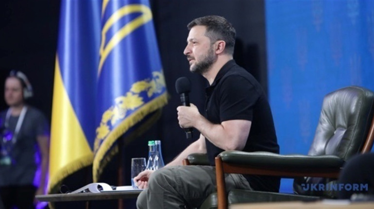 Що Володимир Зеленський розповів про Херсонщину під час пресконференції