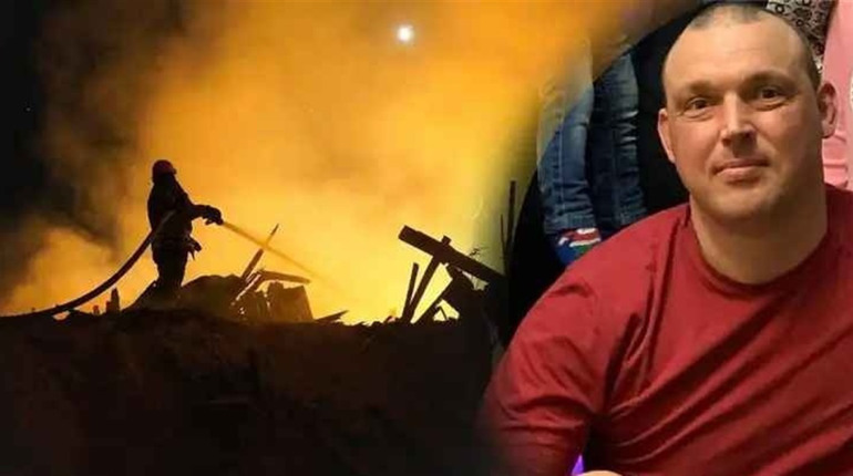 Внаслідок масштабної атаки на Старокостянтинів загинув рятувальник: залишилася дружина і двоє діток