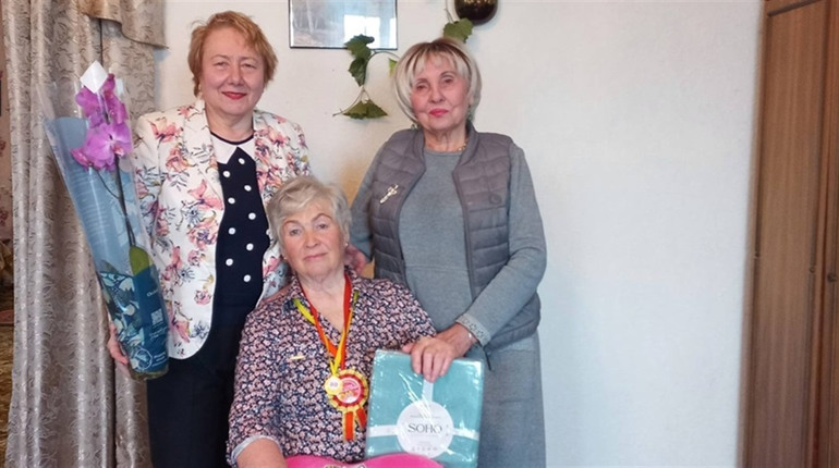 80 літній ювілей відзначила Олександра Володимирівна Козубенко