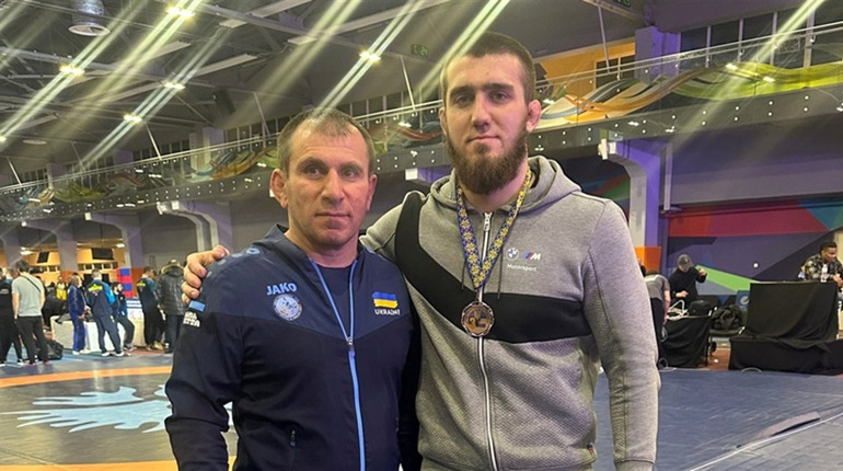 Звягельський борець Олег Тайсон здобув бронзу на Кубку України з вільної боротьби