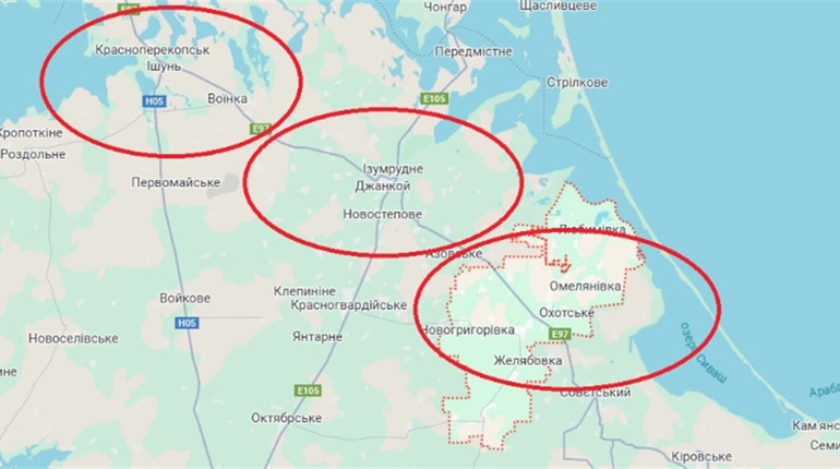 В окупованому Криму пролунали вибухи відразу в кількох районах