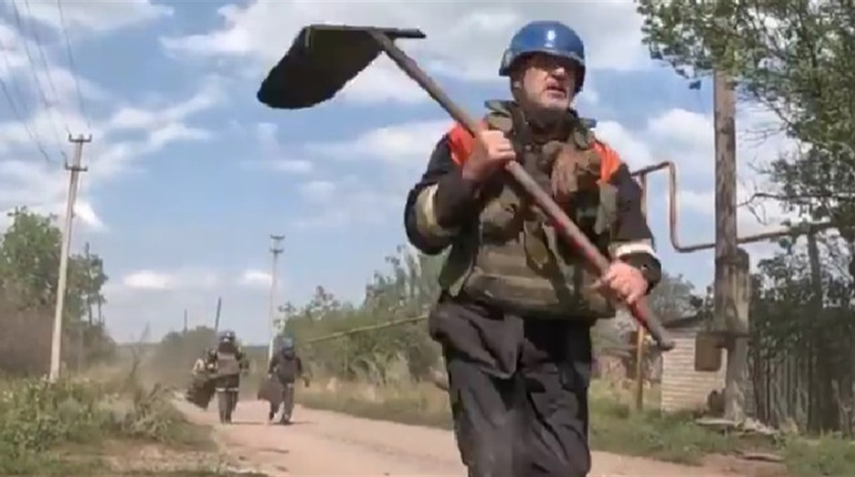 Рятувальники ДСНС потрапили в Торецьку під обстріл. Відео