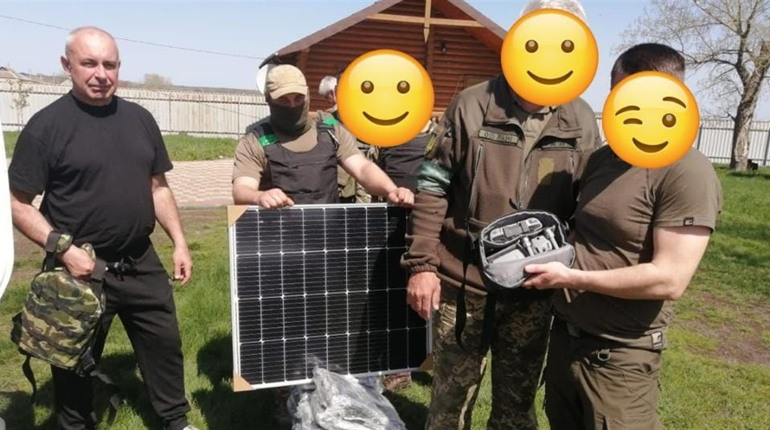 Волновасьці продовжують передавати допомогу на 105 батальйон ТРО: фотозвіт