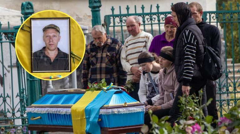 У Глухові попрощалися з воїном Олександром Марчуком, який загинув на Донеччині