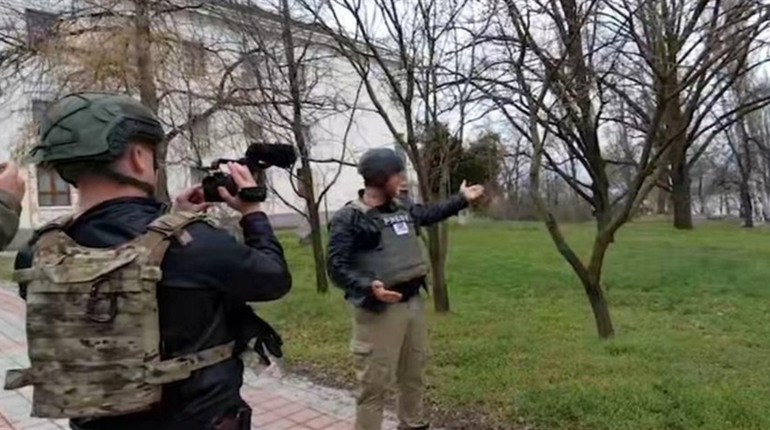 У Нову Каховку приїхав Патрік Ланкастер
