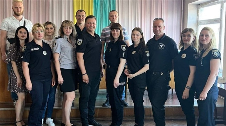 Смілянських поліцейських привітали з Днем Національної поліції