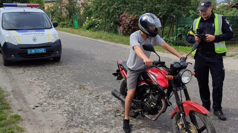 У Городку військовий їздив на мотоциклі у стані алкогольного сп’яніння. Тепер сплатить штраф