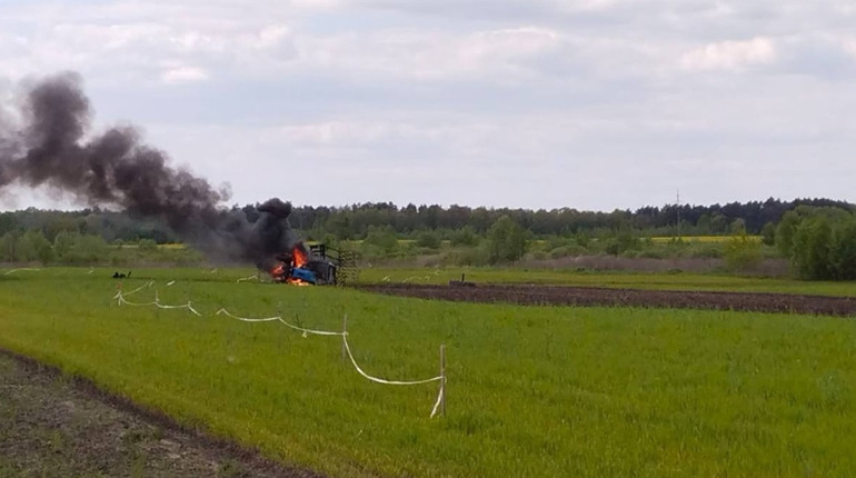У Сарненському районі трактор підірвався на міні: є загиблий