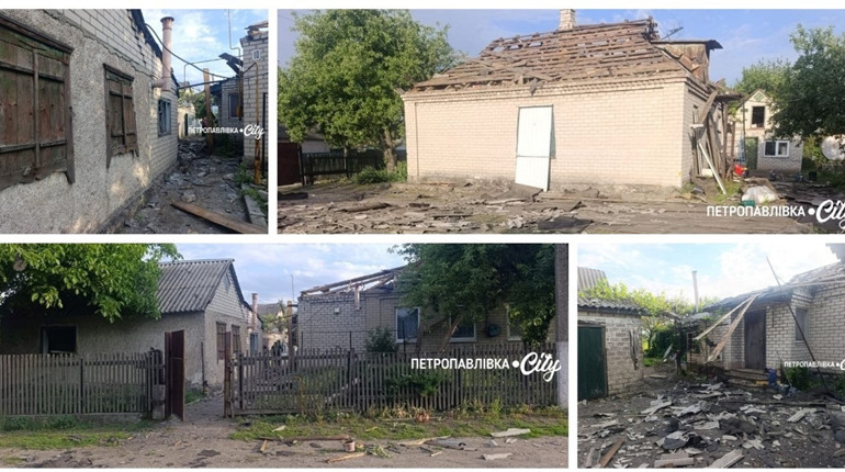 Ворог ударив безпілотником по селу Самарське: побито будинок