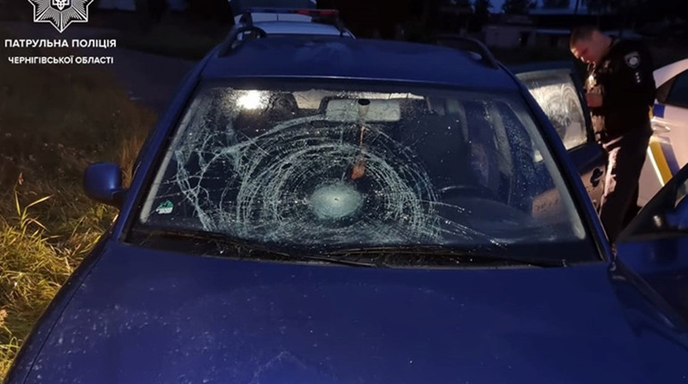 Чернігівець переслідував автівку втікача з місця ДТП до приїзду патрульних поліцейських