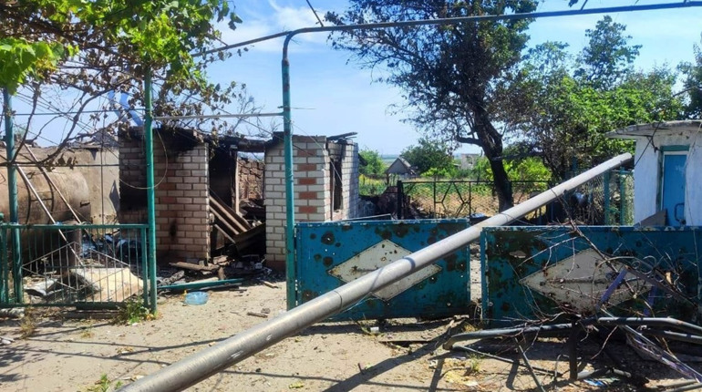 На Херсонщині армія рф завдала ударів з РСЗВ, мінометів, артилерії, авіації та безпілотників