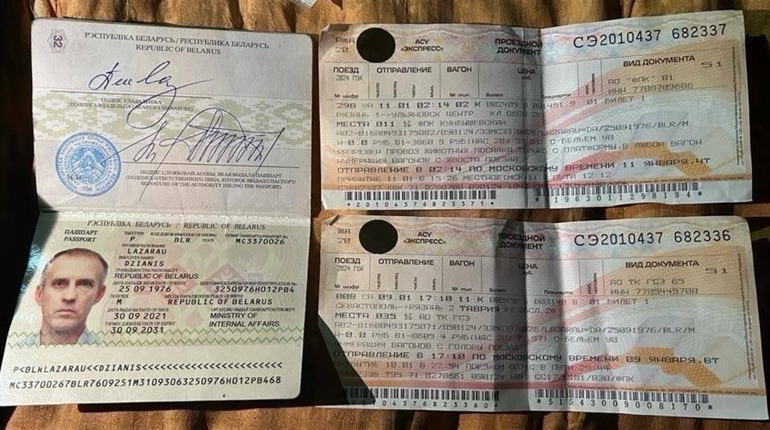 ЗСУ «денацифікували» громадянина Білорусі я в Кринках на Херсонщині: фото документів