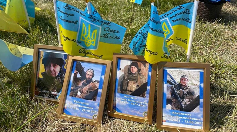 Пам’ять про воїнів із Великобурлуччини вшанована на головному майдані України