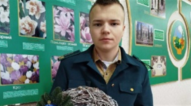У Сновському училищі лісового господарства навчається творча молодь. Богдан Абрамов – один із них