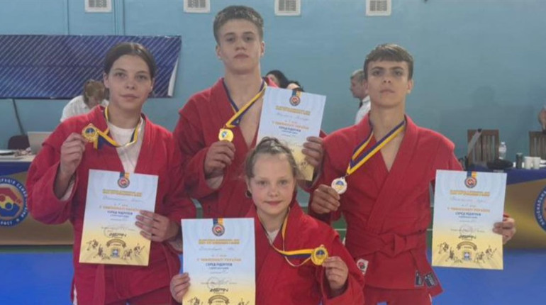 Юні самбісти з Ніжина серед кращих на Чемпіонаті України!