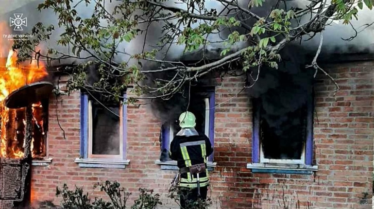 На Черкащині під час пожежі загинула людина