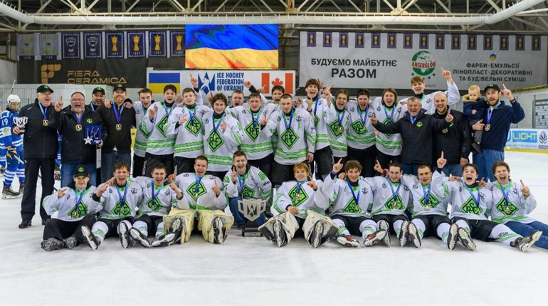 Хокейний клуб «Дніпро» Херсон став чемпіоном молодіжної хокейної ліги сезону 2025/2026