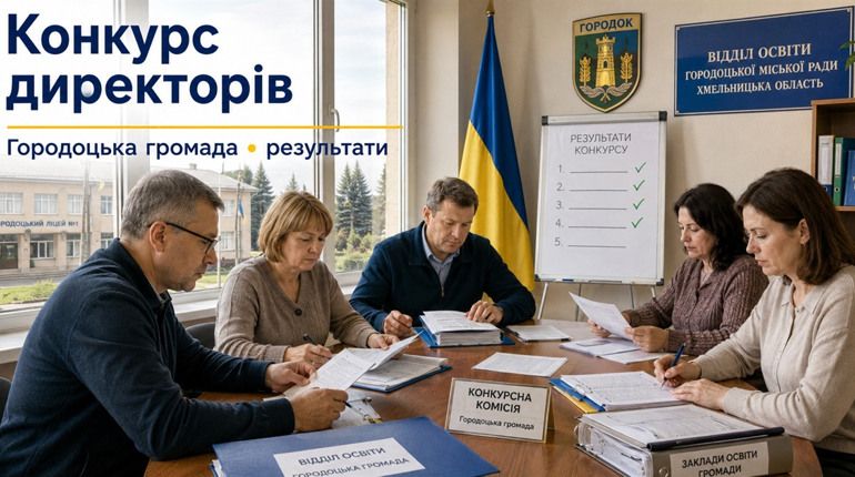 У Городоцькій громаді відбувся конкурс на посади директорів шкіл: що відомо про результати