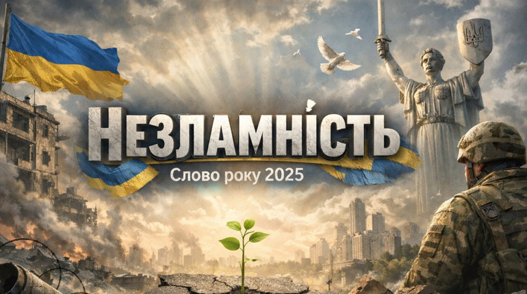 «Незламність» стала Словом року 2025 — обрали читачі Гард.City
