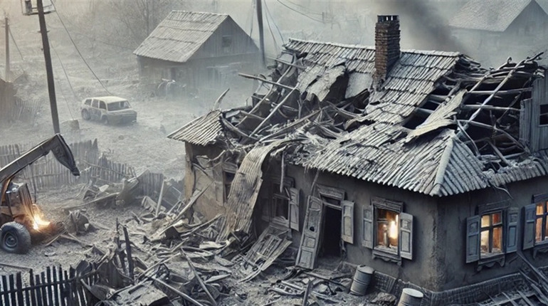 Російські війська продовжують обстріли Чернігівщини: знищено будинок, поранено трьох цивільних