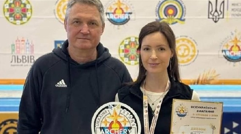 Новокаховчанка Анастасія Павлова перемогла на турнірі з лука у Львові
