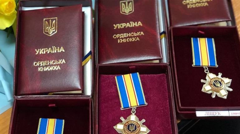 Трьох полеглих бійців із Сарненського району посмертно нагородили орденами