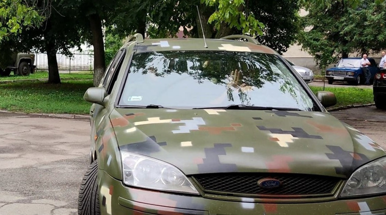 Сміла передала Нацгвардії вже другу автівку: цього разу машина поїхала на Харківщину