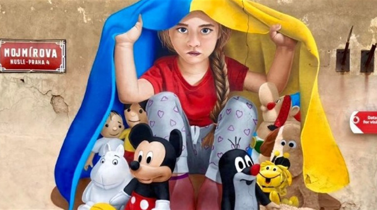У всьому світі з'являються мурали та графіті на підтримку України