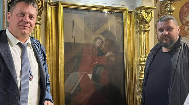 Науковці виявили двохсотлітню ікону кременчанина, яка донедавна вважалася втраченою