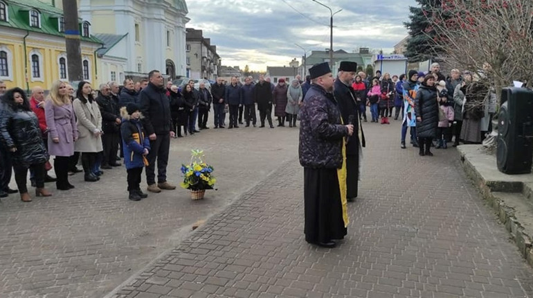 У Кременці вшанували 114-ту річницю від дня народження Степана Бандери