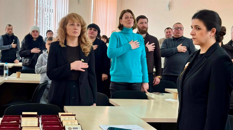 Родини Жмеринського району отримали нагороди загиблих Захисників