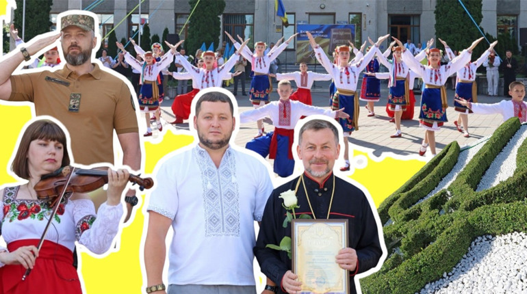 У Жмеринці відзначили 30-ту річницю Конституції України