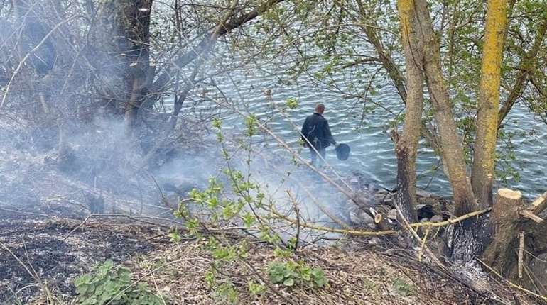 «Спалився»: житель Уманського району сплатить штраф через підпал сухої трави