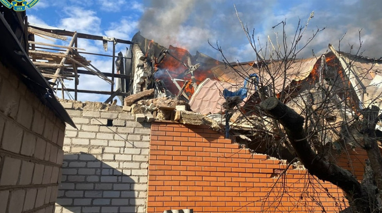 Через вранішній обстріл росіянами Херсона поранення отримали 3 осіб
