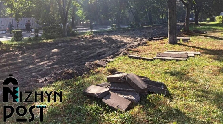 Почалася реконструкція другої частини алеї Шевченка