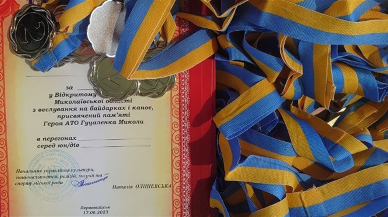 14 медалей: первомайські веслувальники вдало виступили на чемпіонаті області