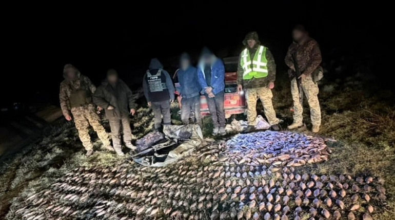 На озері Ялпуг спіймали браконьєрів з уловом на майже 2.5 мільйони гривень