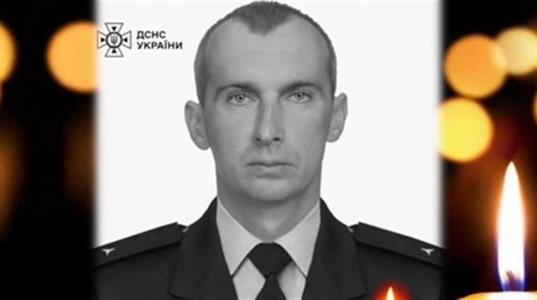 Завтра, 28 січня, відбудеться прощання із рятувальником ДСНС Олександром Зібровим