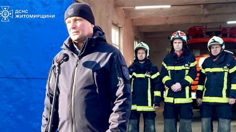 На Звягельщині відкрили добровільний пожежний підрозділ, який обслуговуватиме 15 населених пунктів