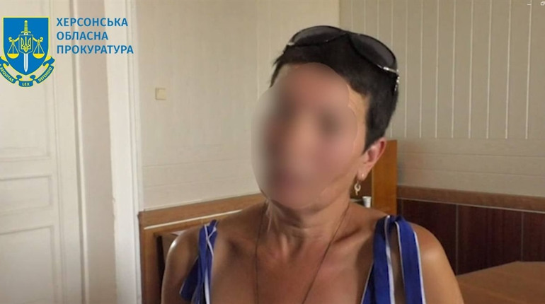 Судитимуть мешканку Херсонщини, яка закликала односельців до співпраці з окупантами