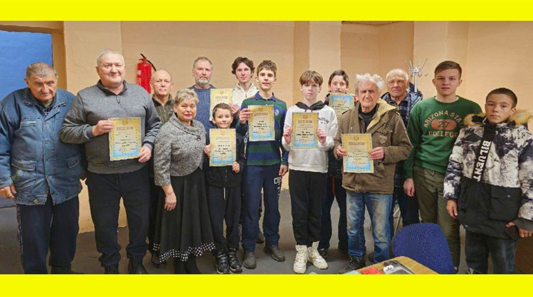 Новорічний шаховий турнір у Ржищеві об'єднав покоління любителів інтелектуальної гри