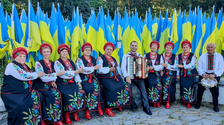 Народний аматорський колектив "Дем'янчанка" дебютував на Співочому полі в Києві